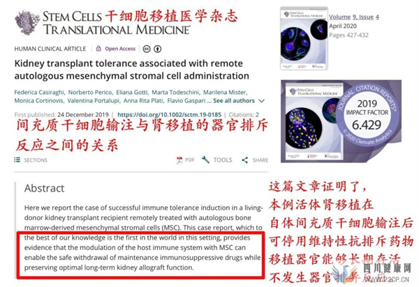 尿毒症新进展!试验效果令人惊讶的,间充质干细胞治疗(干细胞的效果)(图1) 尿毒症新进展!试验效果令人惊讶的,间充质干细胞治疗(干细胞的效果)(图1)